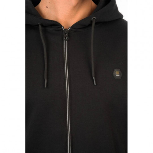 1026 Full-Zip Top BLACK