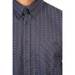 5023 Shirts (All-Over Print) NAVY BLUE 