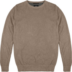 8011 Knit Crewneck BEIGE MELANGE