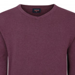 031 - Espionage Plain V-Neck Pullover Grape