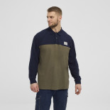 43349 North 56Denim Polo LS Olive Green