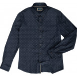 GS-504 Long Sleeve Printed Shirt CC NAVY