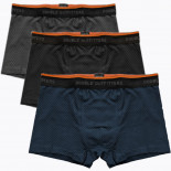 MB-4 3 PACK PATTERN BOXER SHORTS