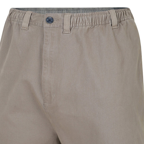 ST019A Stretch Twill Short Putty