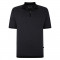 KBS5492 Jersey Weave Pattern 1/4 Zip Polo BLACK