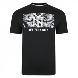 KBS5367 - NYC Printed Tee Black 