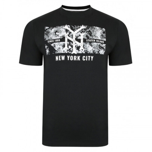 KBS5367 - NYC Printed Tee Black 