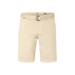 0228 - Redpoint Surrey Belted Chino Shorts Beige