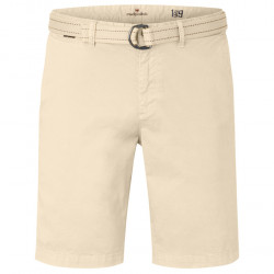 0228 - Redpoint Surrey Belted Chino Shorts Beige