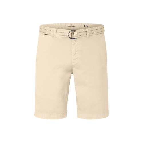 0228 - Redpoint Surrey Belted Chino Shorts Beige