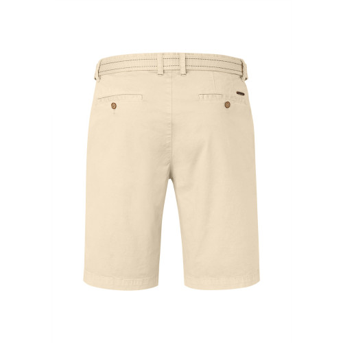 0228 - Redpoint Surrey Belted Chino Shorts Beige