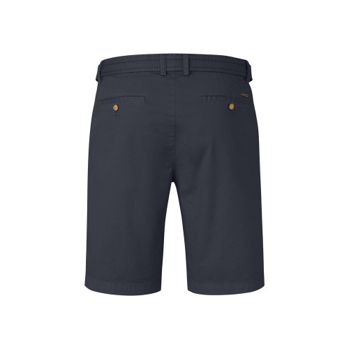 0810 - Redpoint Surrey Belted Chino Shorts Navy