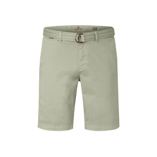 2900 - Redpoint Surrey Belted Chino Shorts Khaki