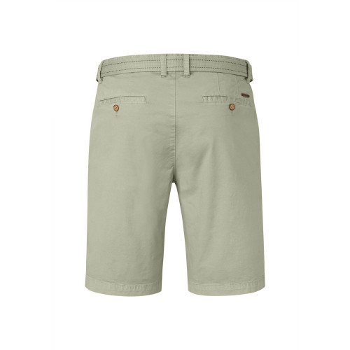 2900 - Redpoint Surrey Belted Chino Shorts Khaki