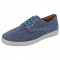 DB Shoes Washington Extra Wide Fit Denim Blue