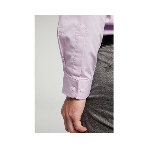 Double Two easy care Plain Office Lilac