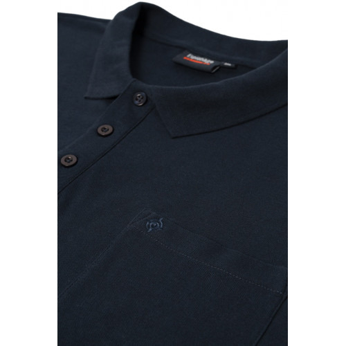 Espionage P074 pique polo navy blue