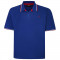 P193 Tipped polo royal blue