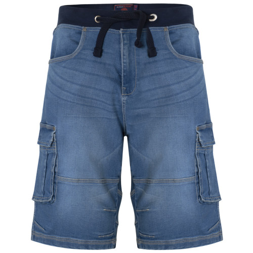 Dito - Rib Elastic Denim Shorts Light Used