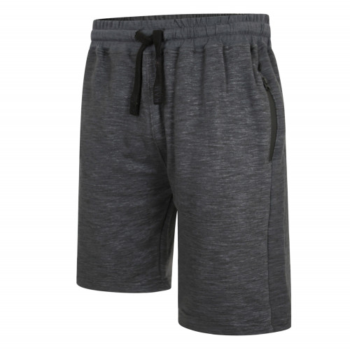 3302 - Jersey Marl Jog Shorts Charcoal