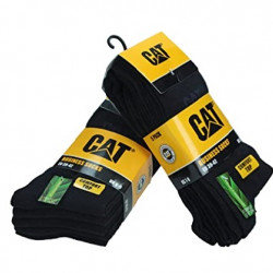 CAT 5 Pack Business Socks Black