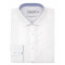 Double Two 4068 Self Designed Shirt White