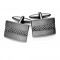 Cufflinks rhodium plated