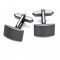 Cufflinks rhodium plated