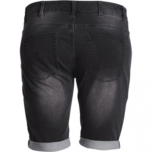 Replika Stretchable Denim Shorts Charcoal Used