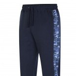 236 - Camo Jog Bottoms Navy Blue