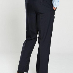 Skopes Flexible Waist Formal trousers Navy Blue