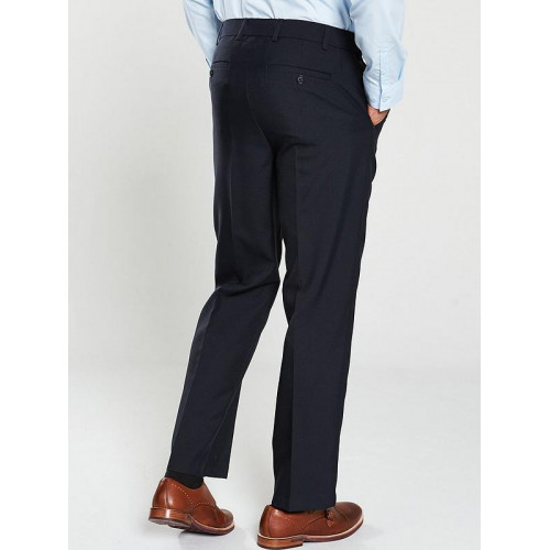 Skopes Flexible Waist Formal trousers Navy Blue