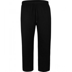 Espionage Open Hem Jogger Black