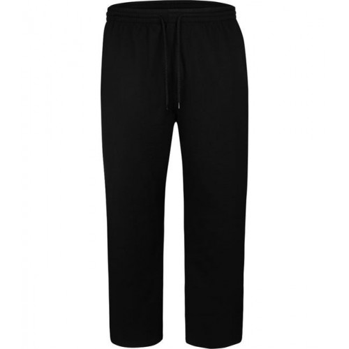 Espionage Open Hem Jogger Black