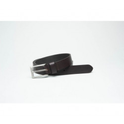 Oxford Leather Trouser Belt - 100% Genuine Leather Brown