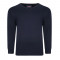 031 - Espionage Plain V-Neck Pullover Navy