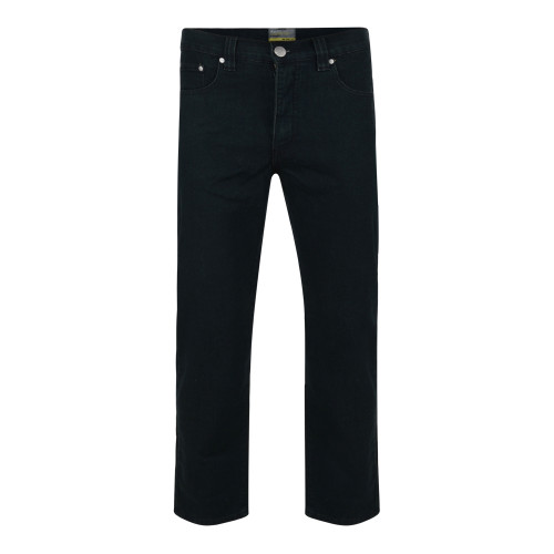 Kam Classic Fit Stretchable Jeans Black