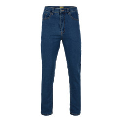 Kam Classic Fit Stretchable Jeans Blue