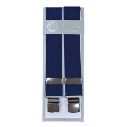 Wide extra long adjustable braces Navy