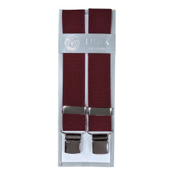 Wide extra long adjustable braces Wine