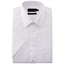 3300 Short Sleeve Formal Shirt White