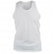 Espionage plain vest white